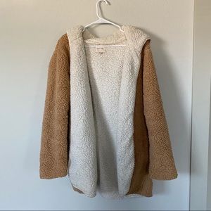 UO super soft sherpa coat!